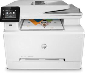 HP Color LaserJet M283fdn FAX, Duplex Printing, Ethernet, Multifunction Printer | Gitex Offers